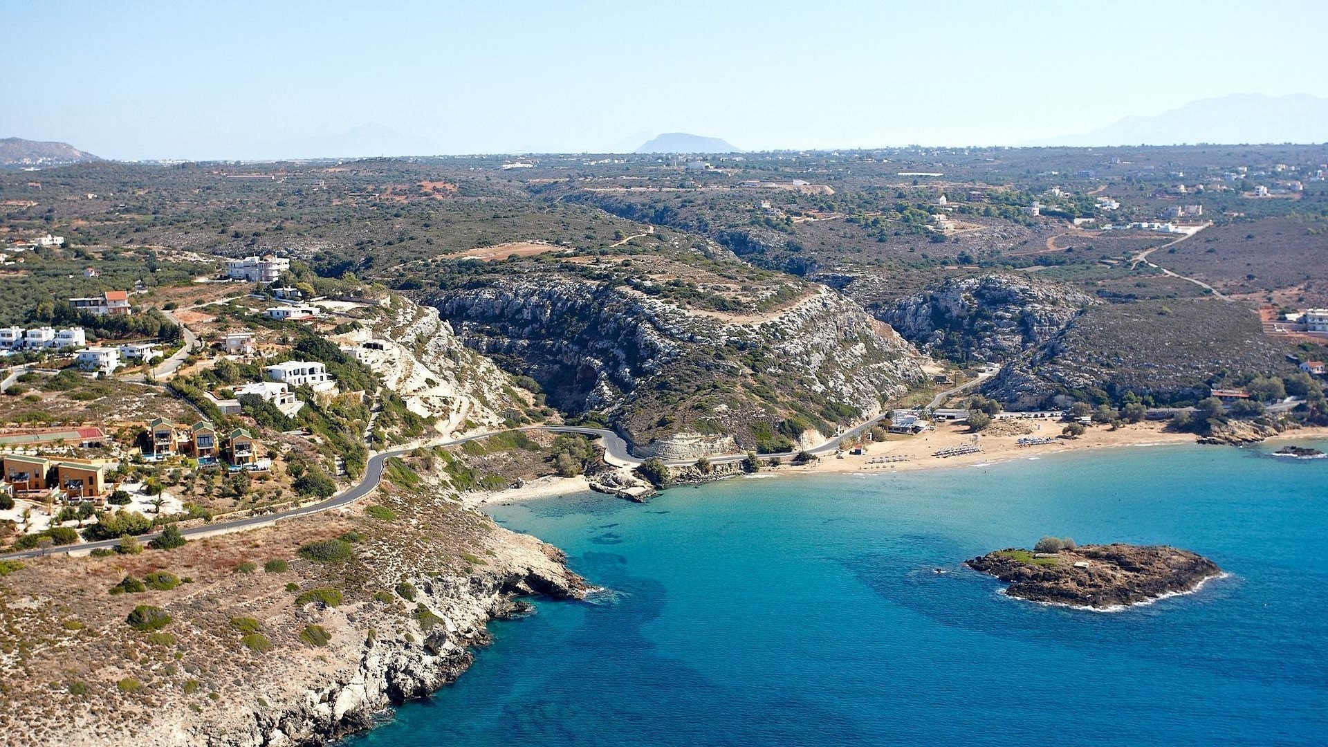 Hotel on the island Crete