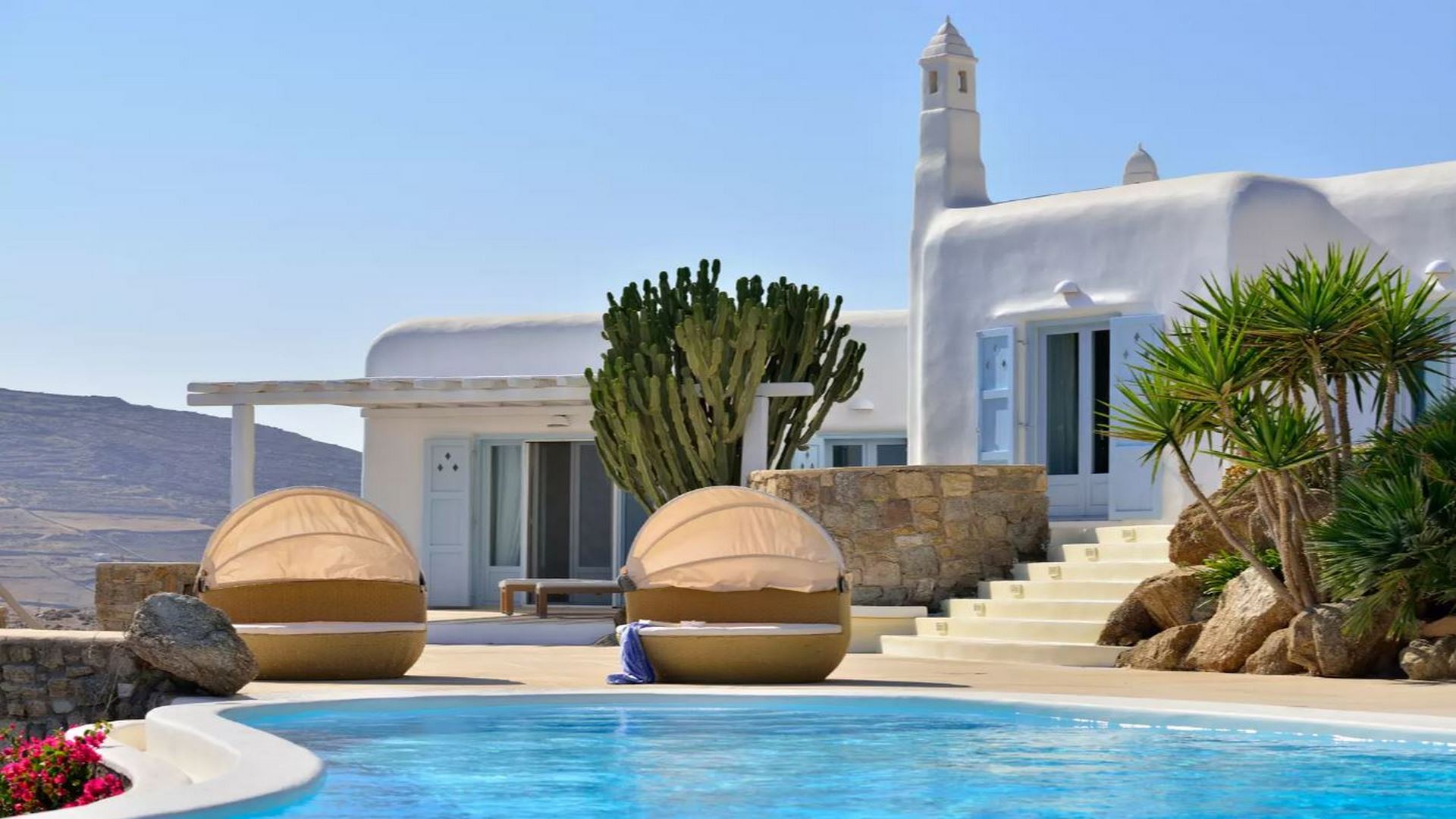 7-bdrm villa for rent in Mykonos